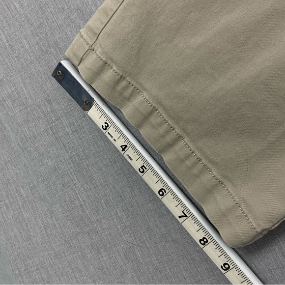 Talbots Heritage Boot Pants Cotton Beige Sz 10 Bootcut - Picture 9 of 12